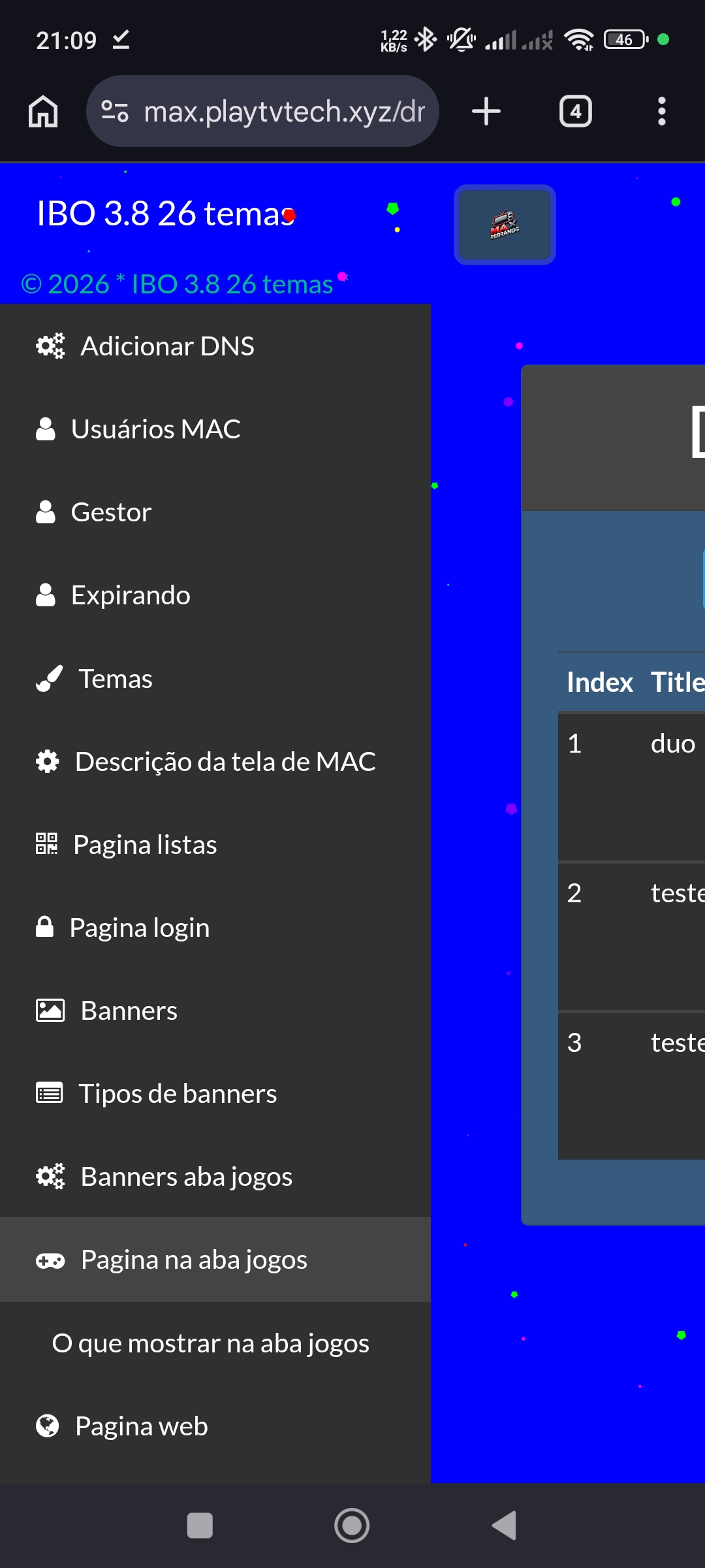 Ibo player 3.8 26 temas